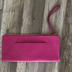 Pink wristlet